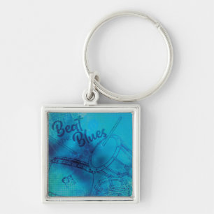 Beat the Blues sleutelhanger Keychain