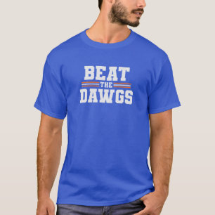 Beat the Dawgs Tiger Football T-Shirt