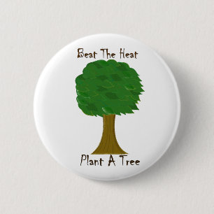 Beat the Heat 2 Inch Round Button