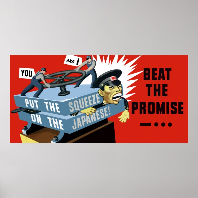 Beat The Promise -- WW2 Poster (Front)