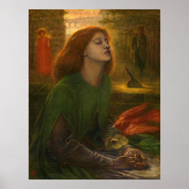Beata Beatrix - Dante Gabriel Rossetti Poster (Front)