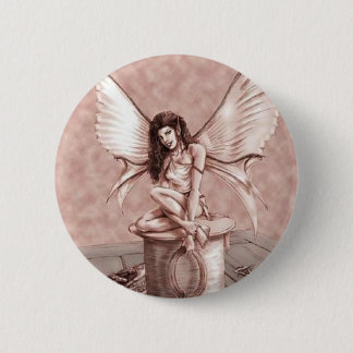 beatDayPinkFairy 2 Inch Round Button
