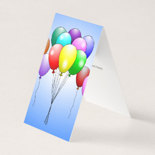 Beatiful Colourful Birthday Balloons