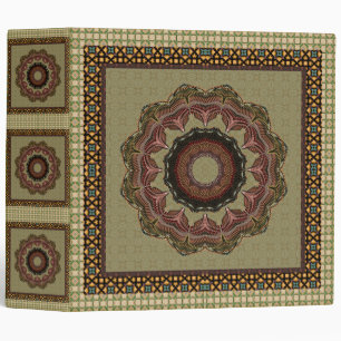 Beatiful Framed Green Star Binder
