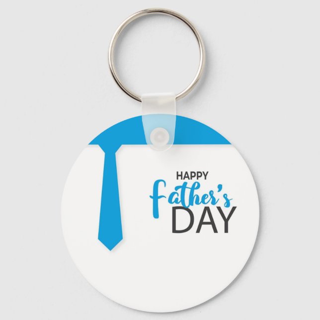 Beatiful Happy Father's day  Keychain (Front)