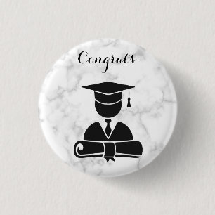 Beatiful Happy Graduation's day 1 Inch Round Button