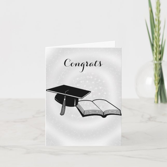 Beatiful Happy Graduations day Announcement (Front)