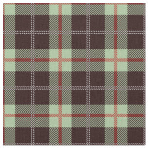 Beatiful trendy cute tartan pattern scottish brown fabric