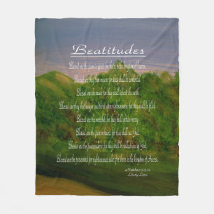 Beatitudes Fleece Blanket