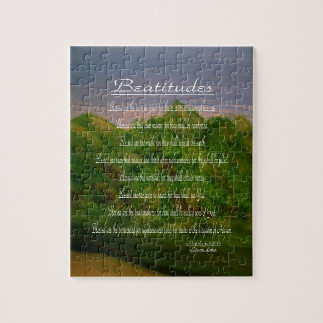 Beatitudes Jigsaw Puzzle (Vertical)