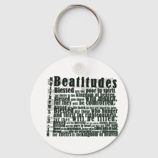 BEATITUDES KEYCHAIN (Front)