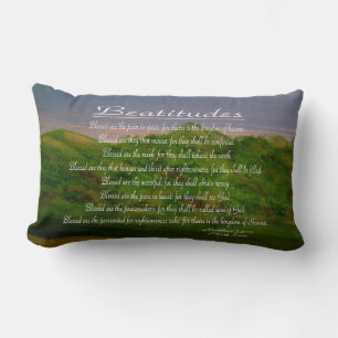 Beatitudes Lumbar Pillow