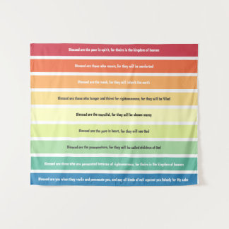 Beatitudes Palette Tapestry