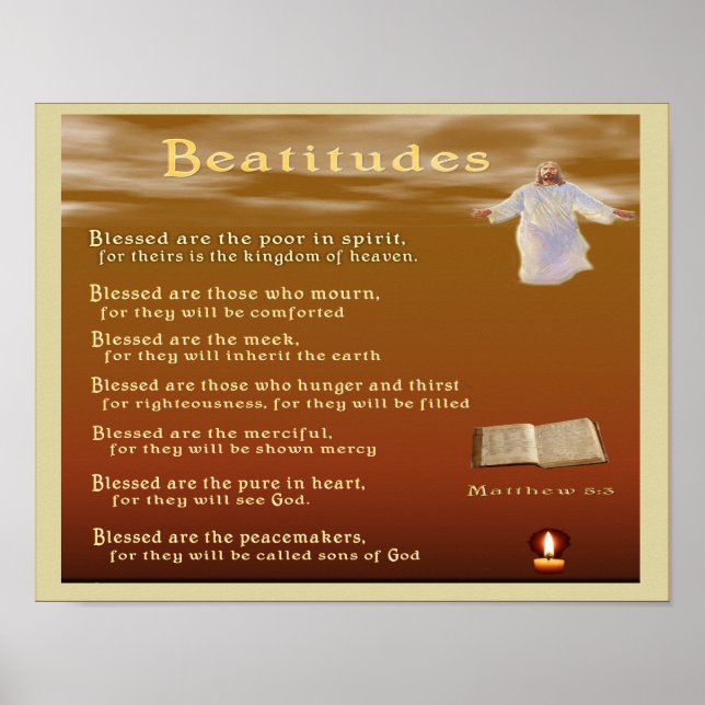 Beatitudes Poster (Front)