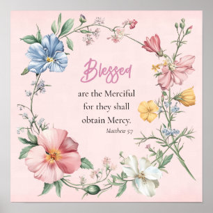 Beatitudes Series Blessed are the Merciful Print  