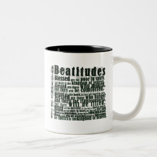 BEATITUDES Two-Tone COFFEE MUG