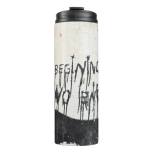 Beatles ashram thermal tumbler