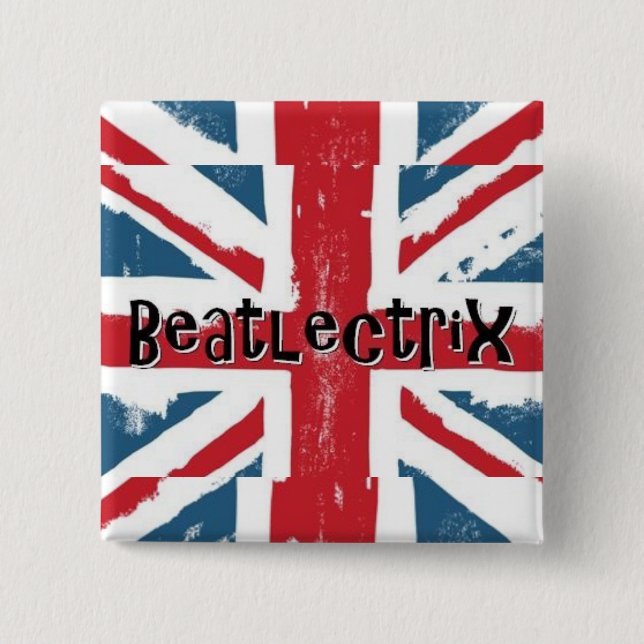 Beatletrix 2 Inch Square Button (Front)