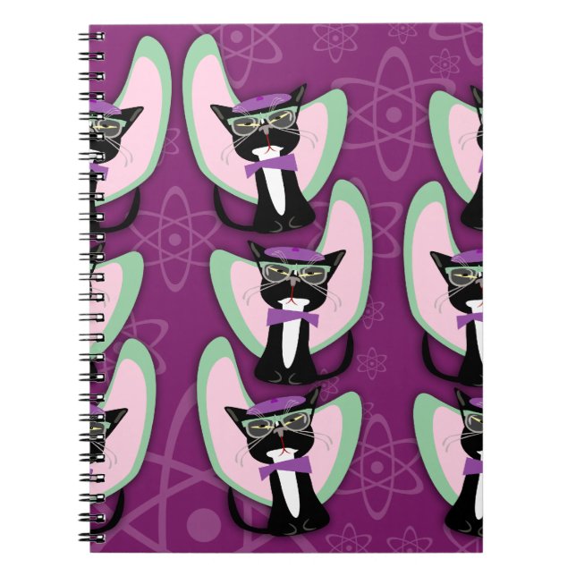 Beatnik Cats Notebook (Front)
