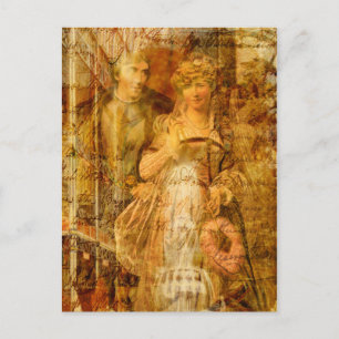 Beatrice and Benedick Postcard
