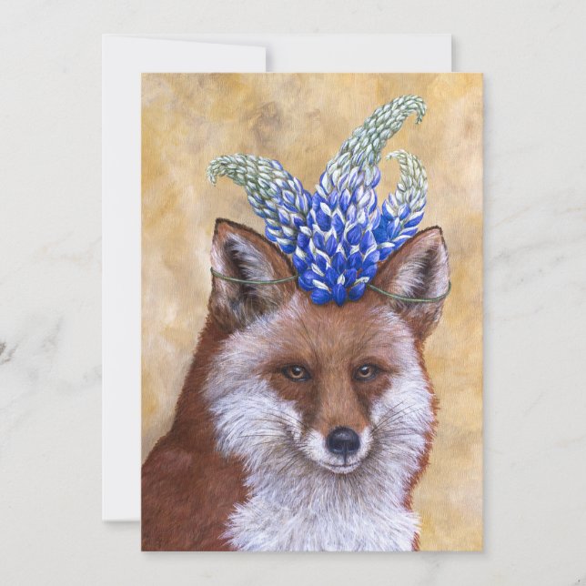 Béatrice la carte à plat fox (Devant)