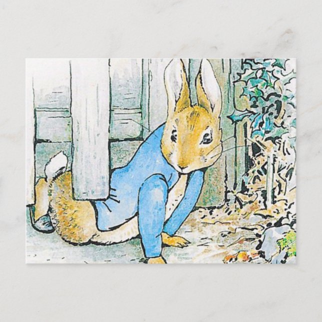 Beatrix Potter - Bunny Illustration Postcard (Front)