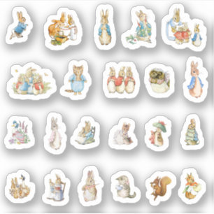 Beatrix Potter Custom-Cut Vinyl Sticker