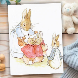 Beatrix Potter from The Tale of Peter the Rabbit Postcard