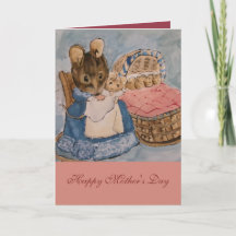 Beatrix Potter Mother's Day Card