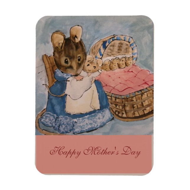 Beatrix Potter Mother's Day  Magnet (Vertical)