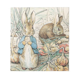 Beatrix Potter Peter Rabbit And Benjamin Bunny Notepad