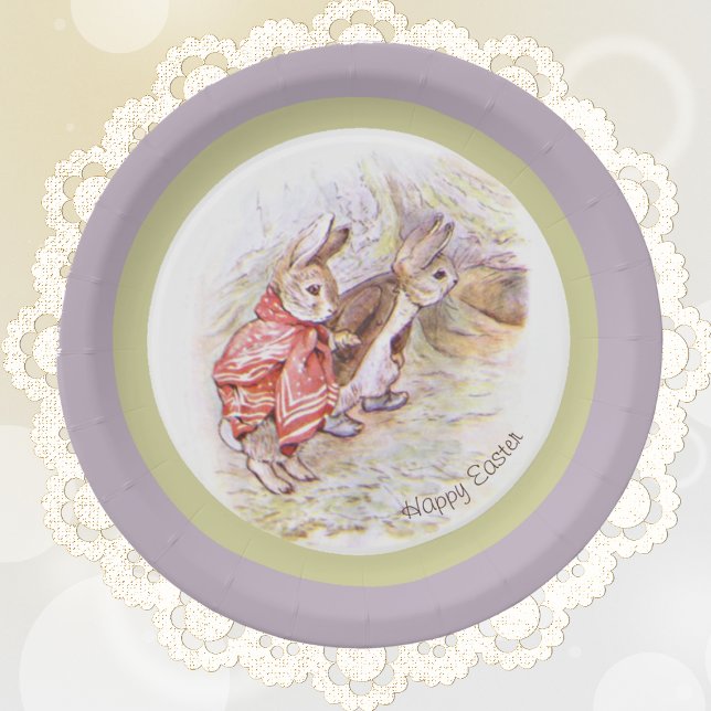 Beatrix Potter Peter Rabbit Paper Plates (Creator Uploaded)