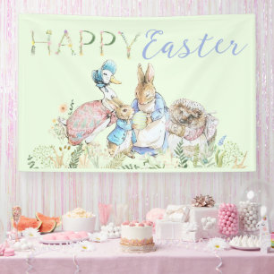 Beatrix Potter Peter the Rabbit Easter Banner