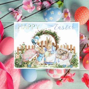 Beatrix Potter Peter the Rabbit Easter Card