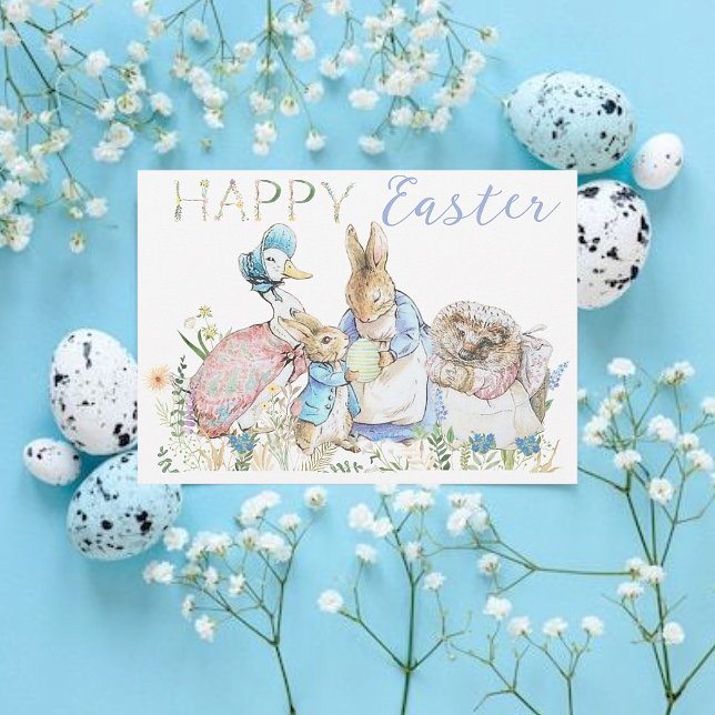 Beatrix Potter Peter the Rabbit Easter  Card (Creator Uploaded)
