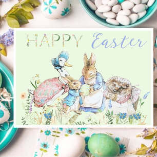 Beatrix Potter Peter the Rabbit Easter Card