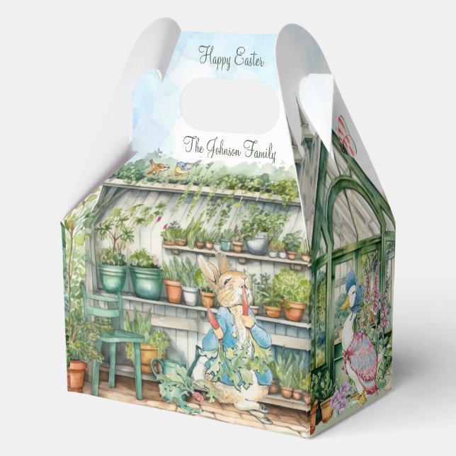 Beatrix Potter Peter the Rabbit Easter Favour Box (Front)