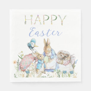 Beatrix Potter Peter the Rabbit Easter Paper Napkin