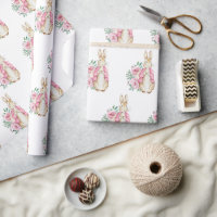 Beatrix Potter Pink Floral Baby Shower