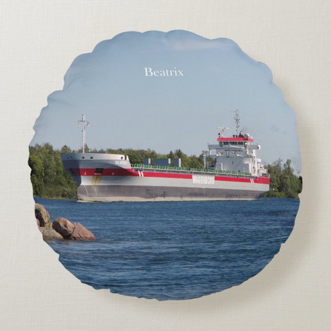 Beatrix round pillow (Front)