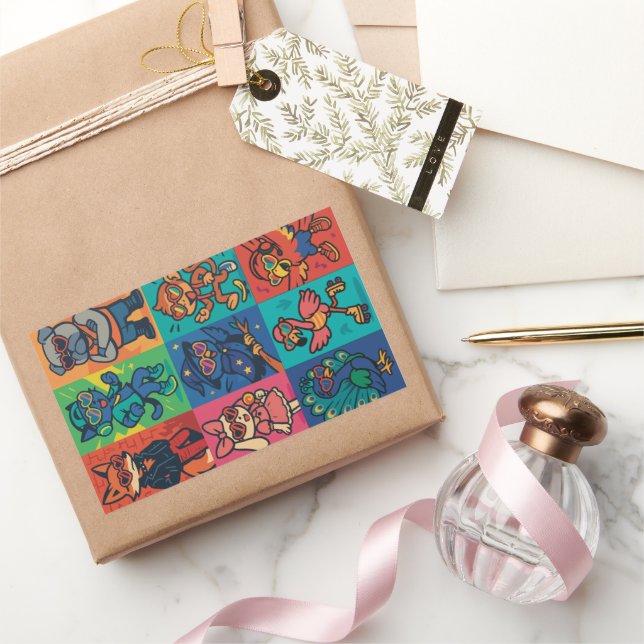 Beats and Beasts Sticker (Gifting)