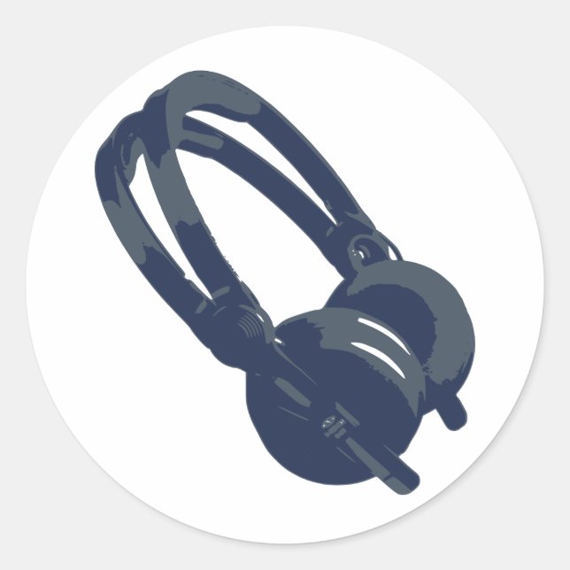 Beats Classic Round Sticker (Front)