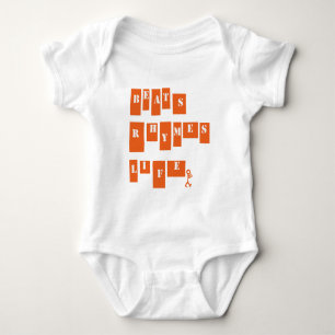 Beats Rhymes Life Baby Bodysuit