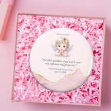 Beau Angel Baptême Favoriser Réfrigérateur Aimant