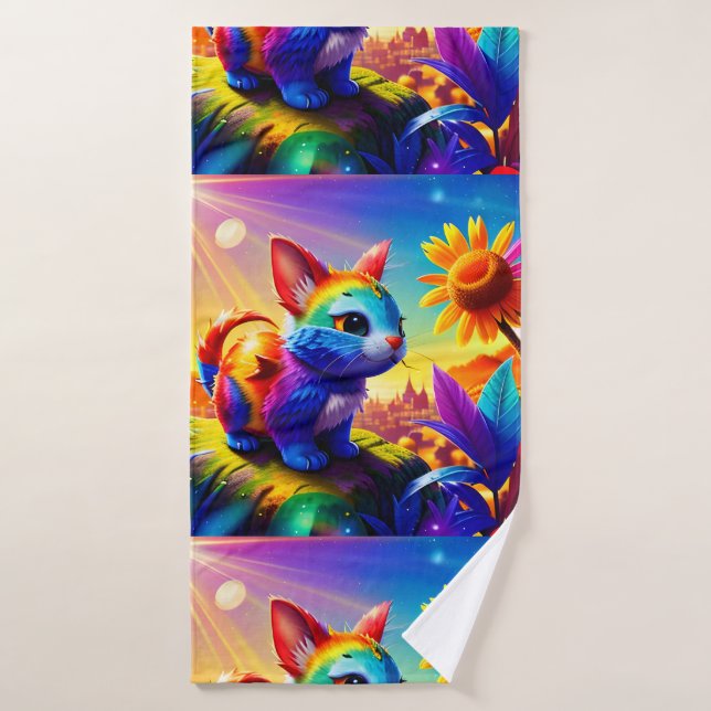 Beau animal trois (Serviette de bain)