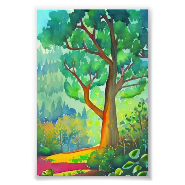 Beau arbre Photo agrandissement (Devant)