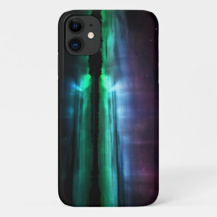 Beau Aurora Borealis coque iphone