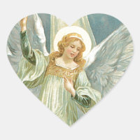 Beau Autocollant Angel Guardian