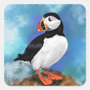 Beau Autocollant de Puffin Atlantique