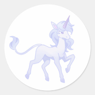 Beau autocollant Unicorn